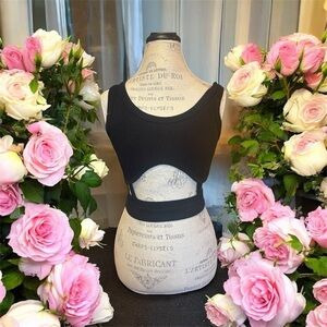 Elegant Black Women's Top